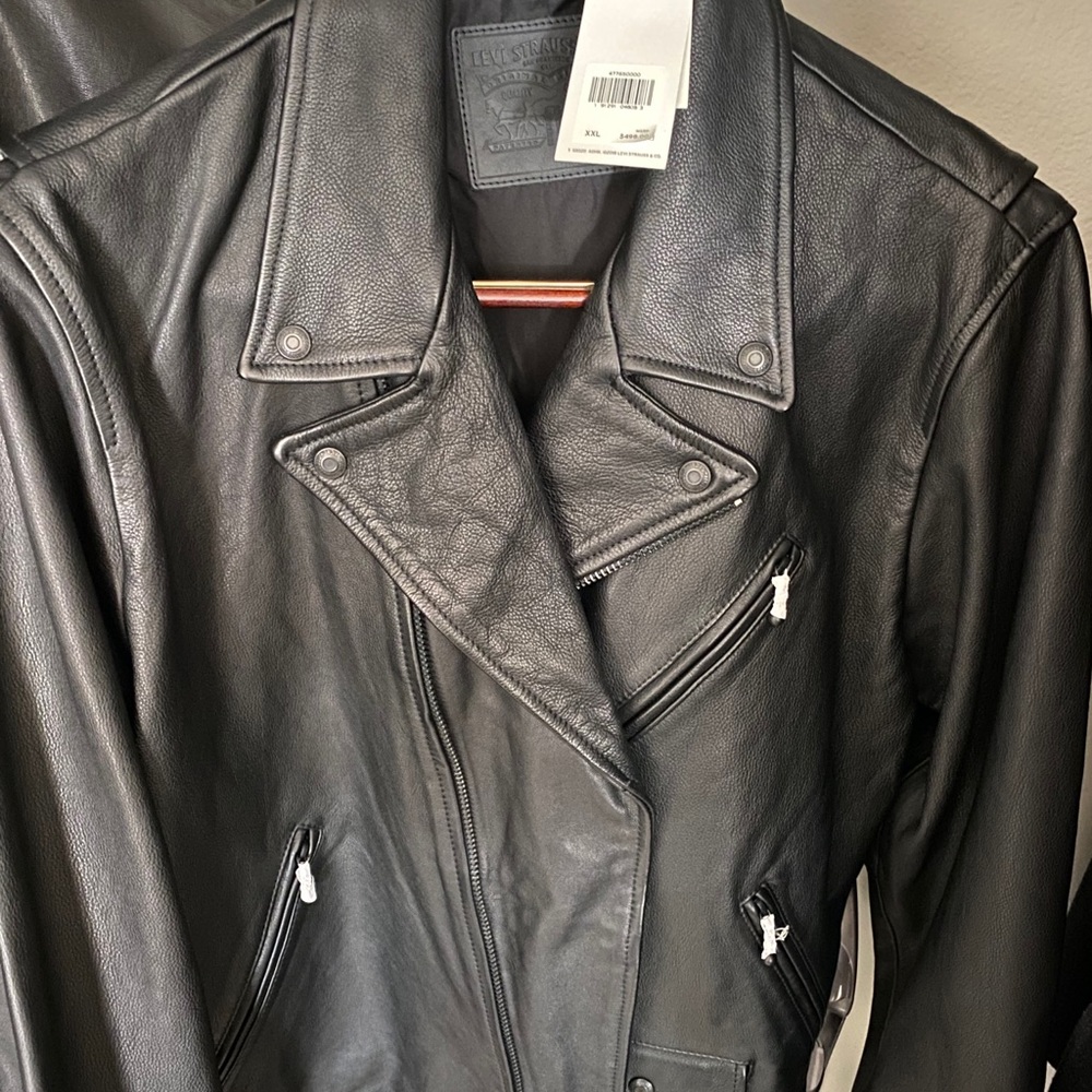 Levi’s Leather Biker Jacket
